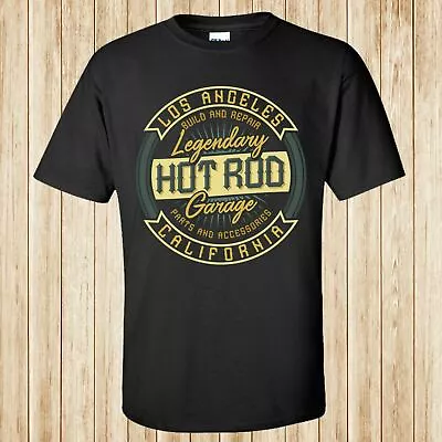 Buy Los Angeles Legendary Hot Rod Garage T-shirt • 14.99£