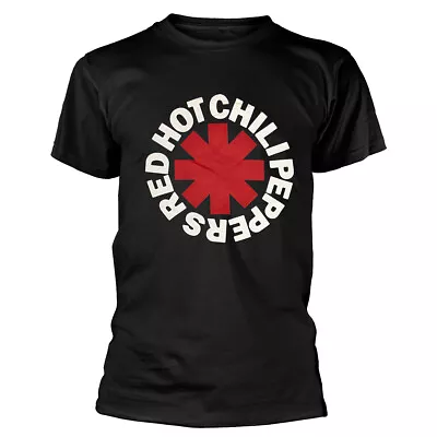 Buy Red Hot Chili Peppers RHCP Classic Asterisk Black T-Shirt NEW OFFICIAL • 16.59£
