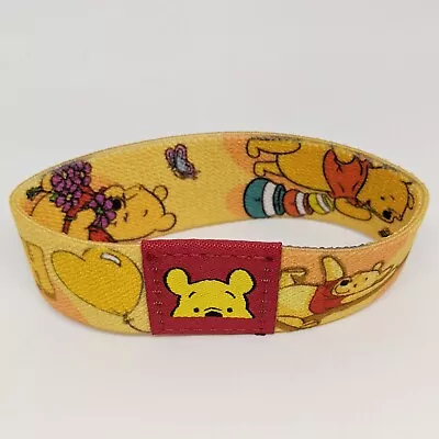 Buy Winnie The Pooh Reversible Elastic Bracelet Wristband Stretch Disney New • 9.44£