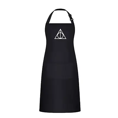 Buy Deathly Hallows, Harry Potter, Apron, Valentine, Fan, T Shirt, Gift, BBQ, Unisex • 9.99£