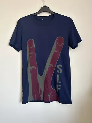 Buy Stiff Little Fingers 40th Anniversary Tour Navy Tshirt  • 12£
