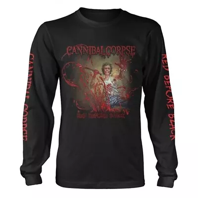 Buy Cannibal Corpse Red Before Black Longsleeve Gr.M T-Shirt Immolation Carcass • 33.93£