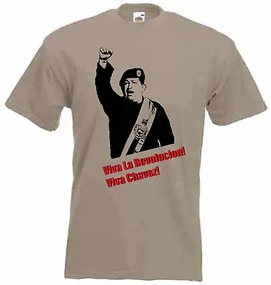 Buy HUGO CHAVEZ T-SHIRT - Che Guevara Political Socialism Socialist - Colour Choice • 12.95£