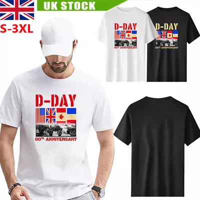 Buy D-Day Tshirt, Remembrance Day T Shirt, UK Flag Tshirt, Veterans T-Shirt, Gift❤UK • 11.99£