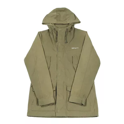 Buy CARHARTT Battle Parka Jacket | XS | Coat Work Hood Vintage • 34.99£