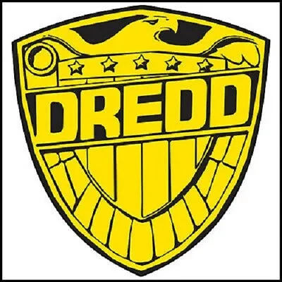 Buy  2000AD Comics Judge Dredd Badge Iron On Tee T-shirt Transfer • 2.29£