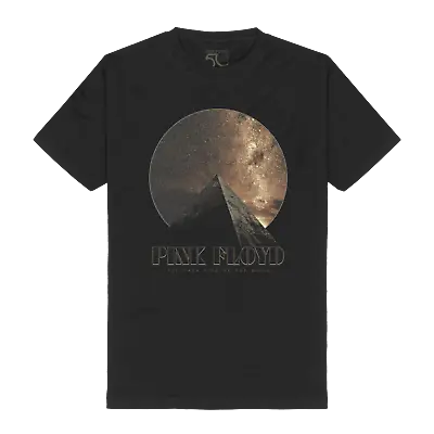 Buy Pink Floyd Dark Side Of The Moon Pyramid Circle Official Merch T-Shirt • 23.70£