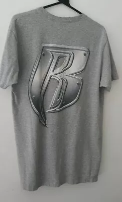 Buy FW14 Supreme Ruff Ryders Tee L Large DMX Heather Grey T-shirt Vintage Very Rare  • 185£