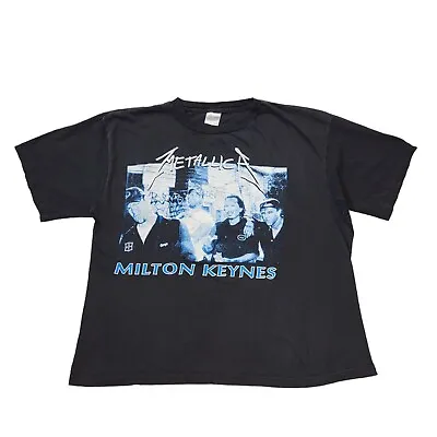 Buy Metallica Milton Keynes Vintage 90's Rock T-Shirt One Size • 39.99£