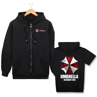 Buy Top-Quality Biohazard Umbrella Resident Evil Coat Cosplay Costume Hoodie Jacket • 22.80£