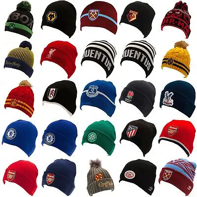 Buy Beanie Knitted Hat Premier League Football Clubs Official Licensed Merch Unisex • 9.58£