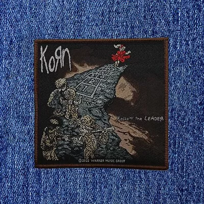 Buy Korn - Follow The Leaders  (new) Sew On Patch Official Band Merch • 4.75£