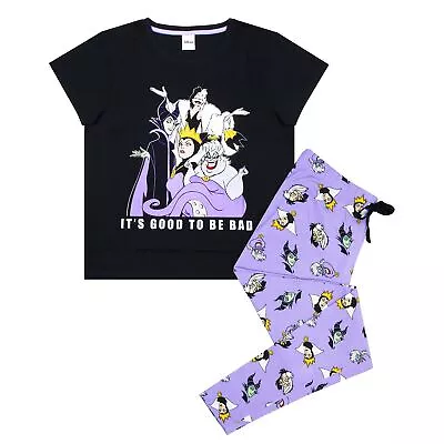 Buy Disney Womens/Ladies Its Good To Be Bad Villains Pyjama Set NS5927 • 18.11£