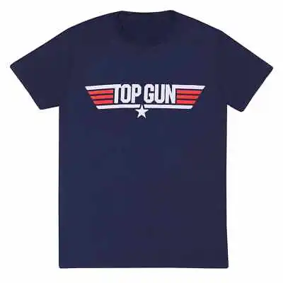 Buy Top Gun T-Shirt Logo Navy Movie Official New • 14.95£