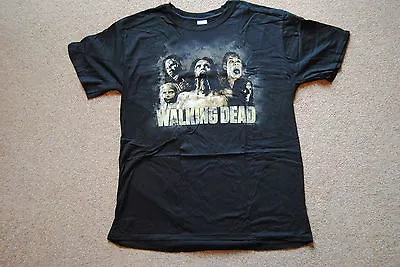 Buy The Walking Dead Zombies Cracked T Shirt New Official Tv Series Show Amc • 7.99£