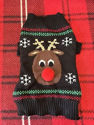 Buy Reindeer Christmas Dog Jumper  • 5£