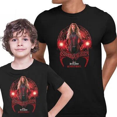 Buy Scarlet Witch Marvel Studios Doctor Strange In The Multiverse Of Madness T-shirt • 14.99£