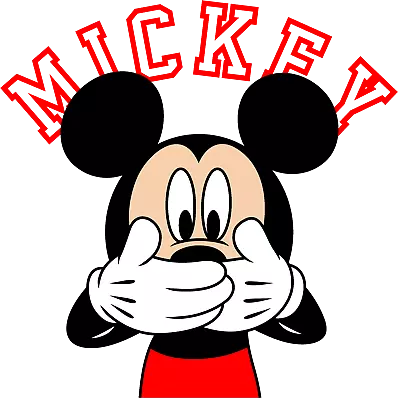 Buy Mickey Iron On T Shirt Transfers T Shirts Top Tee Kids Boys Girls Transfer AVC06 • 3.91£