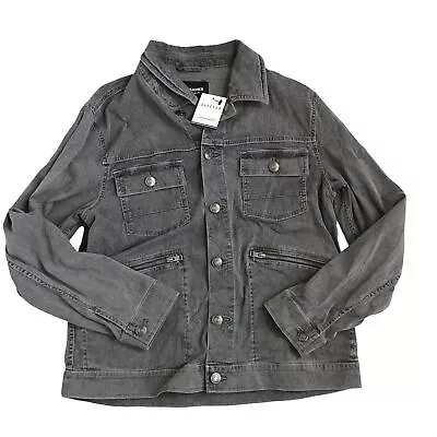 Buy Jack & Jones Denim Jacket Grey Ladies Size Large Four Pockets Casual Trucker • 19.95£