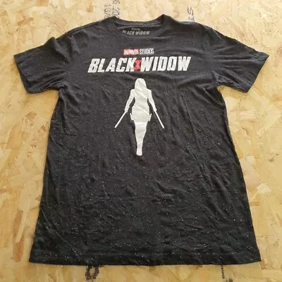 Buy Marvel Black Widow T Shirt Black Adult Medium M Mens Graphic Summer • 11.99£