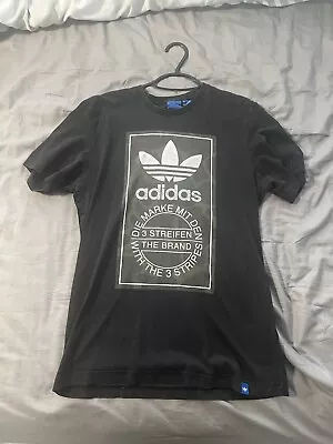 Buy Adidas T Shirt  Black Small  Camo Pattern T Shirt Size Small Mens • 6.49£