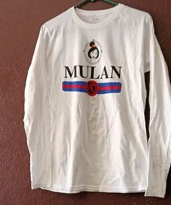 Buy NEW Disney Mulan Women's Juniors Long Sleeve Shirt Top • 16£