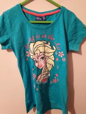 Buy Disney Frozen Girls T-shirt   Size 10 Yrs (Spring Is In The Air) • 0.99£