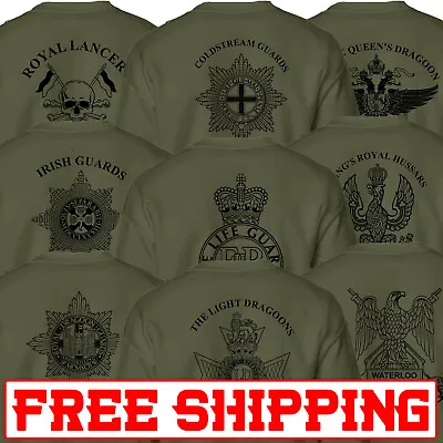 Buy Double Sided Printed Army Olive SWEATSHIRT The Household Cavalry BLUES & ROYALS • 29.99£