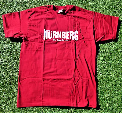 Buy Nuremberg  LEGENDS STAY  T-Shirt Size L + NEW + 100% Cotton + Franken Fan • 17.23£