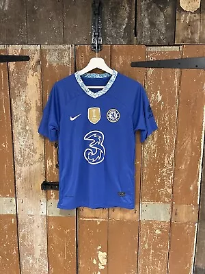 Buy Chelsea 22/23 Football Club Jersey Short Sleeve Top Blue Men's Fifa • 18.49£