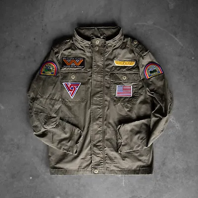 Buy Aliens Nostromo Embroidered Field Jacket Weyland Yutani Ripley Dallas • 129.99£