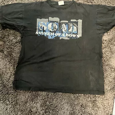 Buy System Of A Down 2002 (Toxicity) Tour Shirt, Large, Vintage • 40£