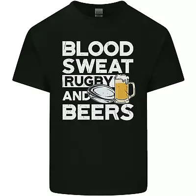 Buy Blood Sweat Rugby And Beers Funny Mens Cotton T-Shirt Tee Top • 8.75£