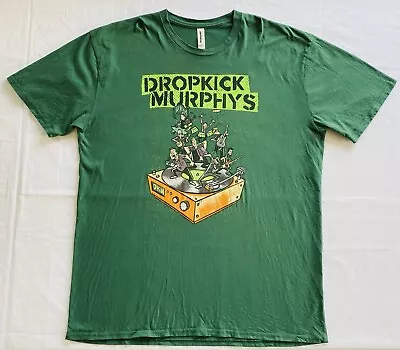 Buy DROPKICK MURPHYS Boston Blowout Tour Double Sided Concert T Shirt 2020 Size 2XL • 37.16£
