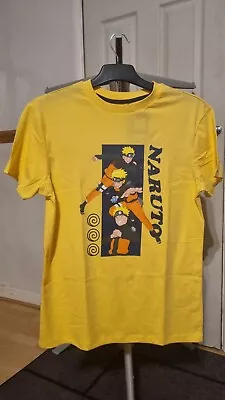 Buy Yellow Naruto Shippuden T Shirt New WITH Tags • 19.80£