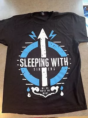Buy Sleeping With Sirens We Do What We Want T-Shirt Size L Knocked Loose AFI • 9.47£