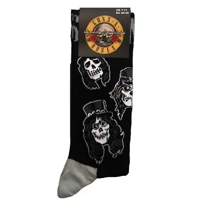Buy Guns N Roses Socks (UK 7-11) Skulls Band Monochrome Official Licensed Merch Fan • 6.95£
