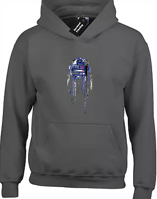 Buy Dripping R2d2 Hoody Hoodie Star Jedi Wars Droids Skywalker Yoda Cool Banksy • 16.99£