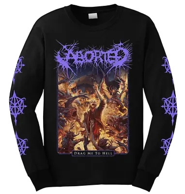 Buy ABORTED - 'Drag Me To Hell' Long Sleeve • 36.57£