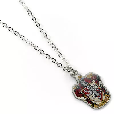 Buy Harry Potter - Harry Potter Silver Plated Necklace Gryffindor - New Si - H300z • 11.64£