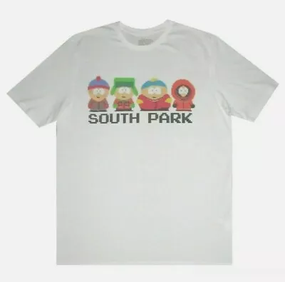 Buy Officially Licensed South Park White T-Shirt Size - Xtra Large - Free P+P • 12.99£