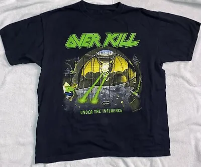 Buy OVERKILL , Under The Influence, We Came To Shred,  Tour Shirt, Adult XL • 24.02£