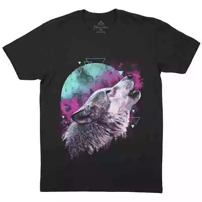 Buy Wolf Howl T-Shirt Animals Grey Hunter Canin Wild Dog Jackal Moon Alpha E095 • 9.99£