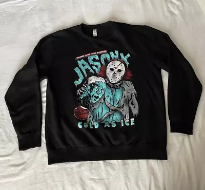 Buy Jason X Sweater Size XL Slasher Horror Merch Voorhees Friday The 13th • 14.99£