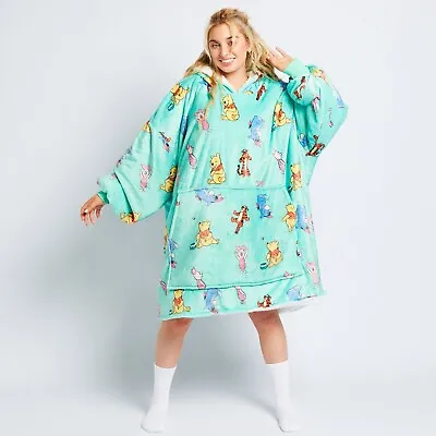 Buy Winnie The Pooh Bold And True Oodie - Genuine Oodie Brand Hoodie Blanket!! Warm! • 28.99£