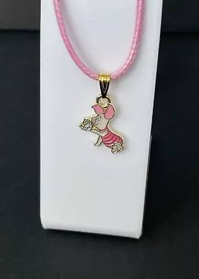 Buy Pink Piglet Necklace Girls Pendant Winnie The Pooh Childrens Character Jewellery • 4.25£