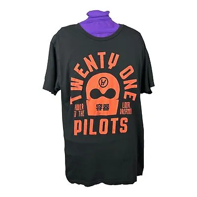 Buy 21 Pilots Tshirt Black M Rock Band Power To The Local Dreamer Twenty One • 14.99£