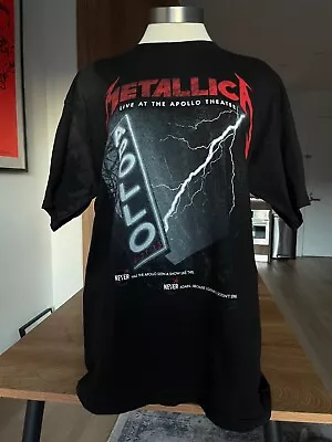 Buy Metallica - Apollo Theatre Show - Official Merch T-shirt - Rare - Size Large • 28.35£