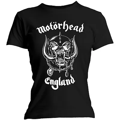 Buy Motorhead Ladies T-Shirt: England • 15.99£