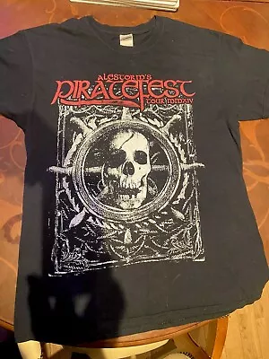 Buy Alestorm Pirate Metal Festival  Tshirt Large  2014 • 10£